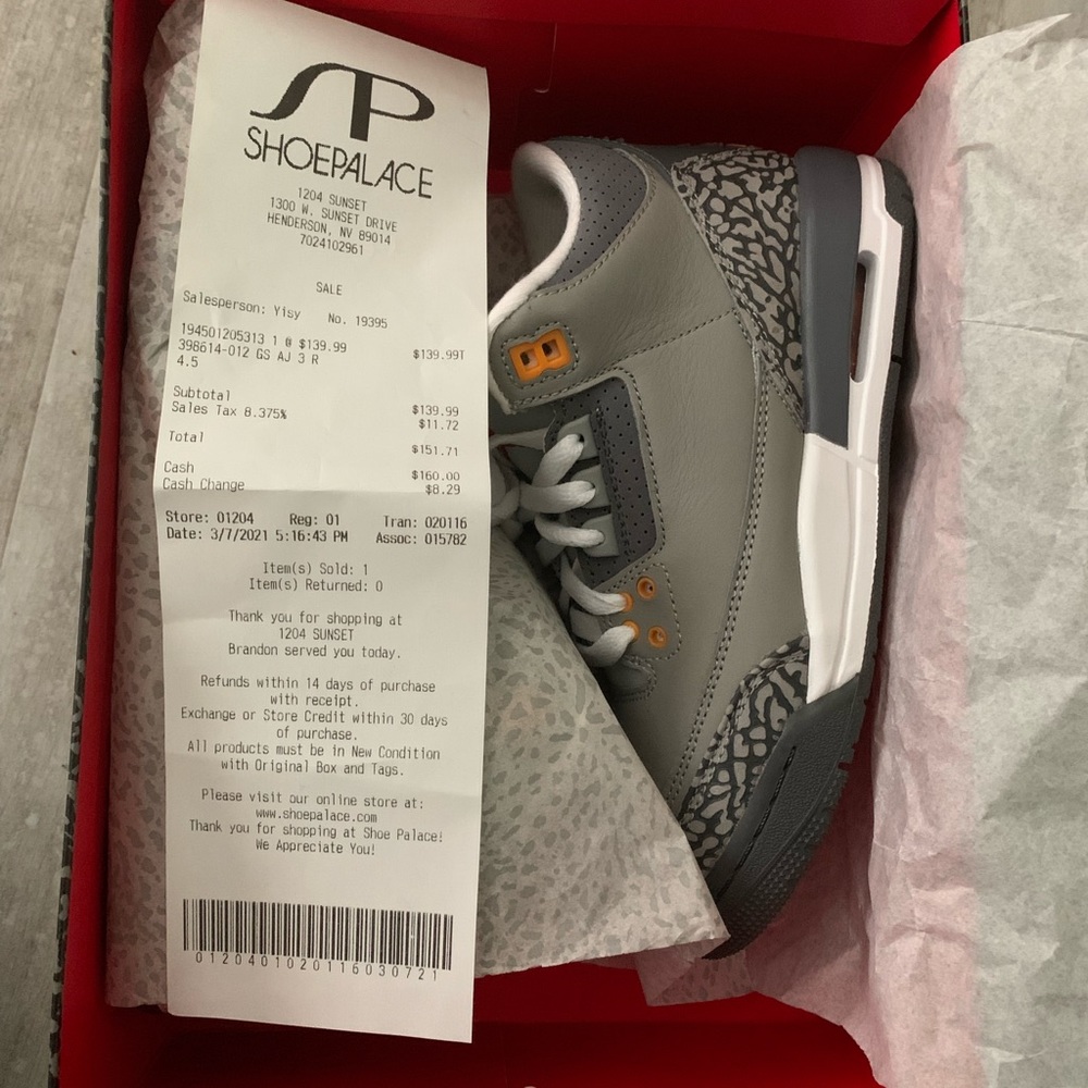 Air Jordan 3 Retro (Cool Grey)